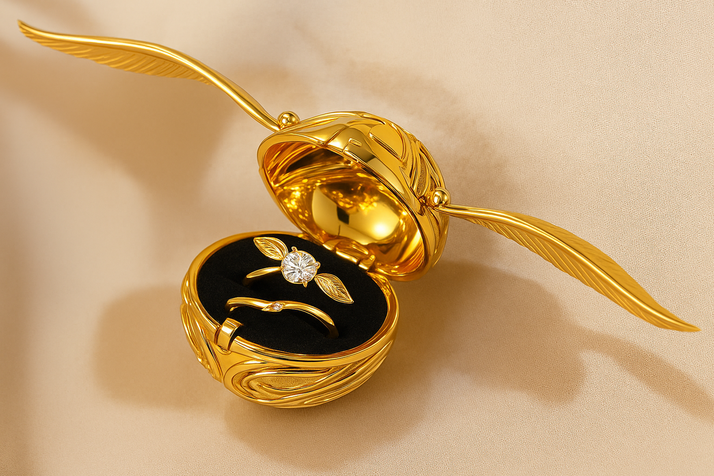 Gold Plated Snitch Ring™