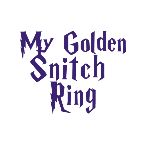 My Gold Plated Snitch Ring™